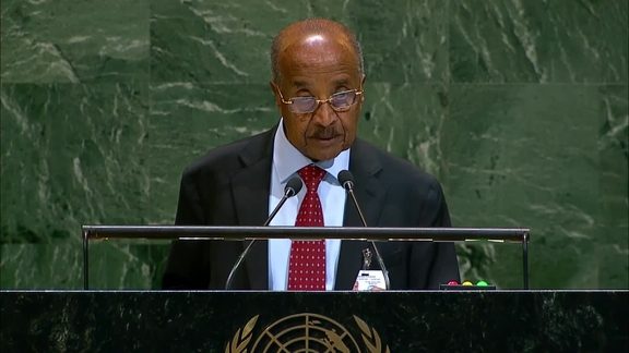 Eritrea ɗaɓɓitii e Conseil de sécurité mo ONU ngam o fel « kollital haɓre » ngal Ethiopie waɗi, hono no Eritrea wi'iri.