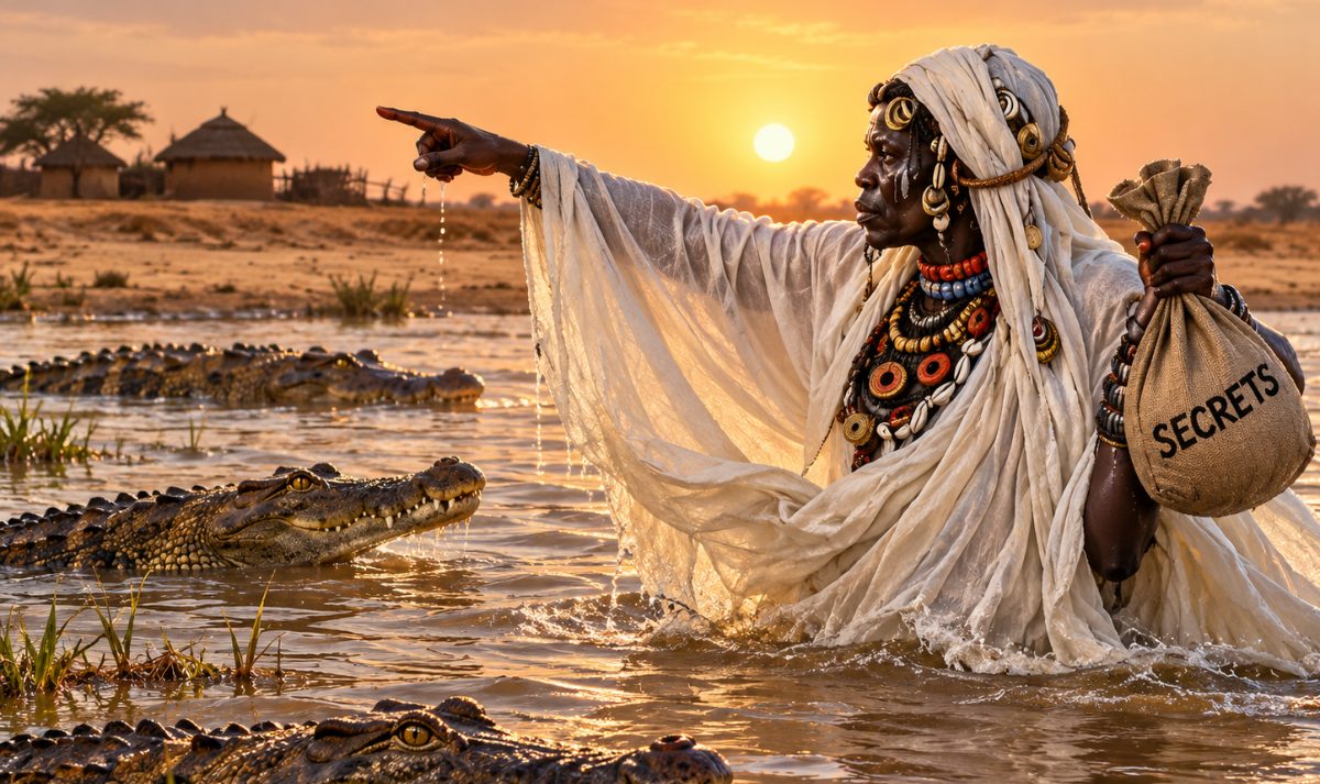 Histoire fleuve Sénégal, Penda Sarr de Ngawlé : le mystère de la fille des eaux