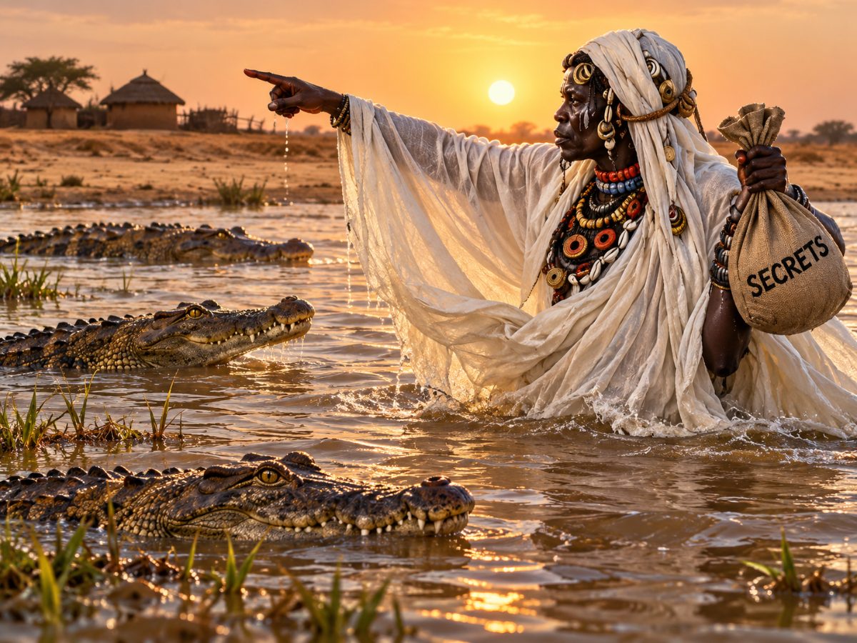 Histoire fleuve Sénégal, Penda Sarr de Ngawlé : le mystère de la fille des eaux